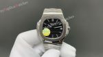 PD Factory Patek Philippe Nautilus Swiss Cal.26-330 Movement 316L Steel WG Black/Green Face Watch 40mm 